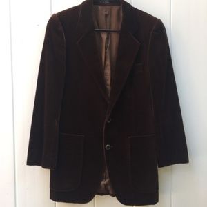 Vintage Yves Saint Lauren Velvet Blazer sz 2